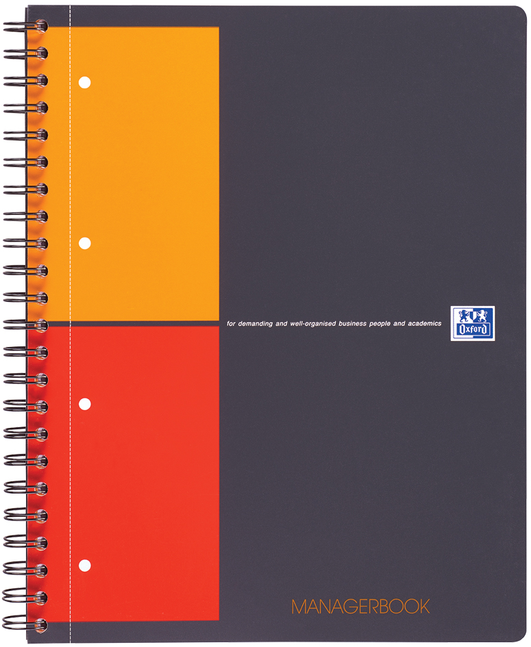 Oxford International Collegeblock 'MANAGERBOOK', DIN A4+