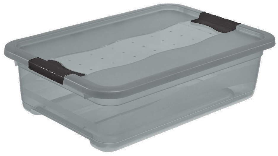 keeeper Aufbewahrungsbox 'cornelia', 7 Liter, crystal-grey