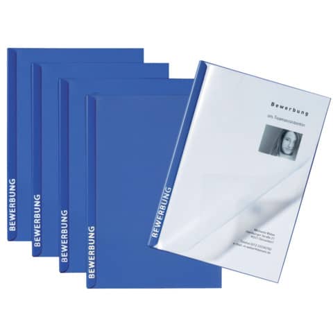 Pagna-Bewerbungsset Score - 3 teilig, blau