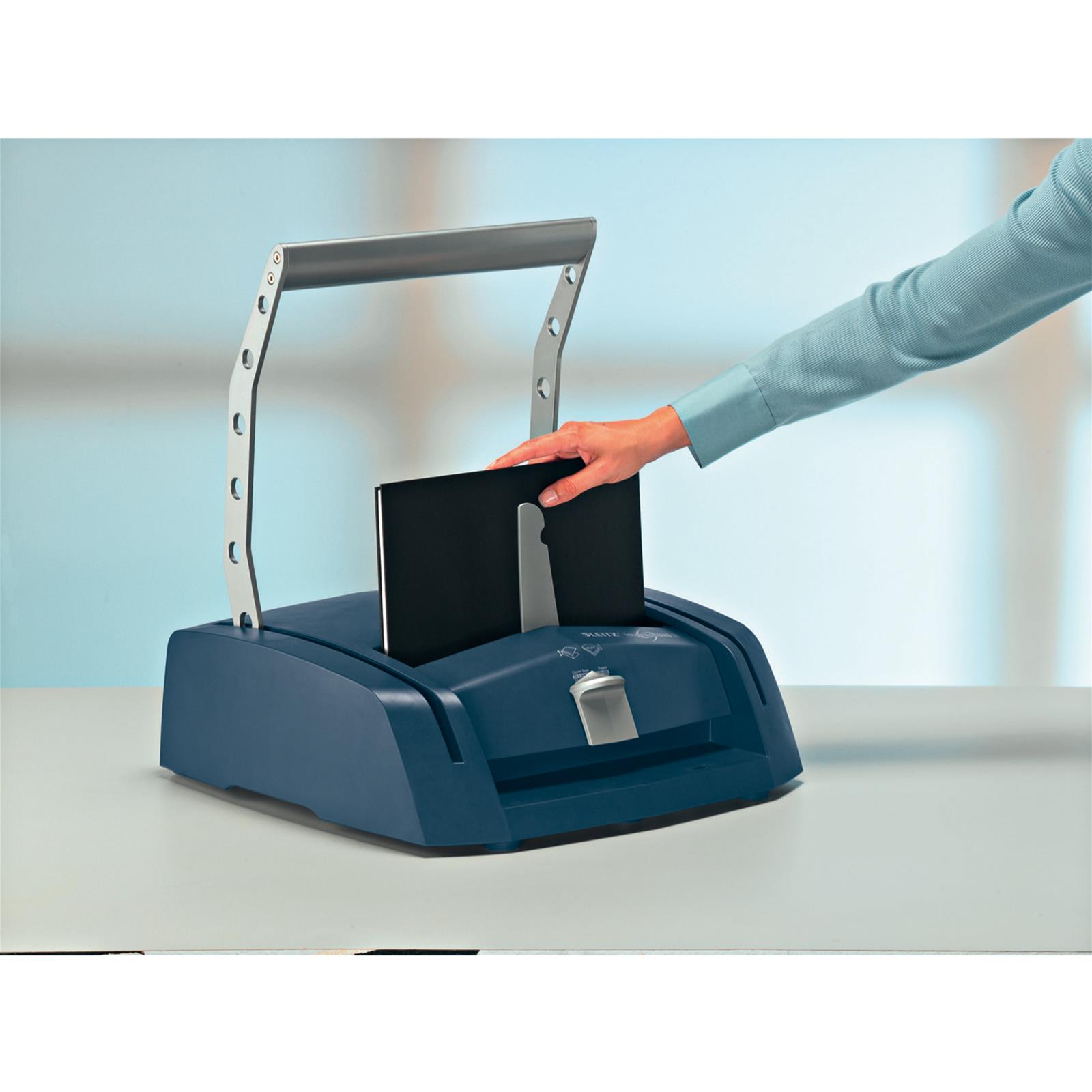 Leitz-Bindegerät impressBIND 280 - A4, blau/silber