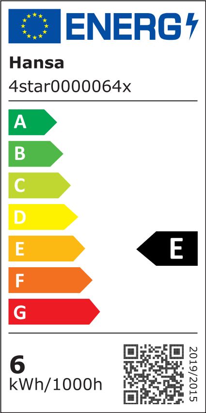 Hansa LED-Tischleuchte 4 Stars, mit Klemme, schwarz