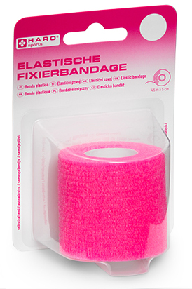 HARO Elastische Fixierbandage, 50 mm x 4,5 m, hellgrün