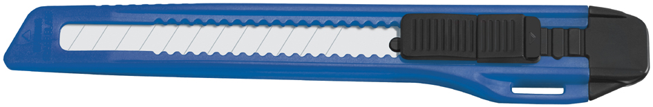 WESTCOTT Cutter Office, Klinge: 9 mm, blau/schwarz