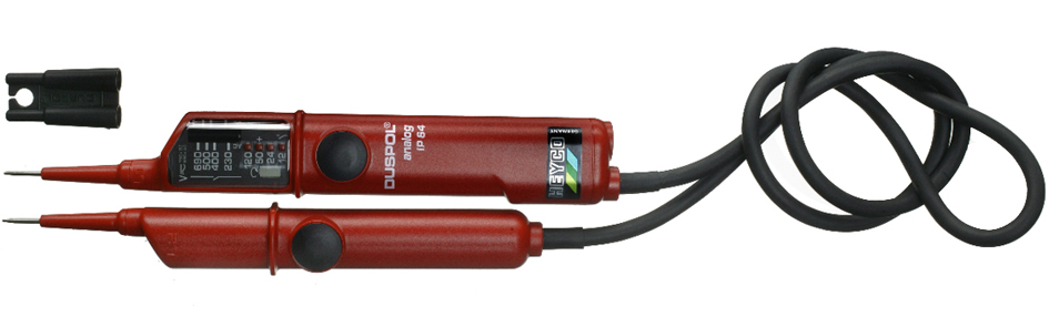 HEYCO VDE Spannungsprüfer, 12 - 750 Volt, zweipolig HEYCO VDE Spannungsprüfer, 12 - 750 Volt, zweipolig