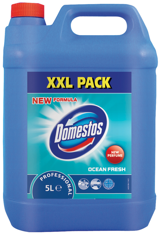 Domestos Professional Oberflächenreiniger Ocean Fresh, 5 L Domestos Professional Oberflächenreiniger Ocean Fresh, 5 L