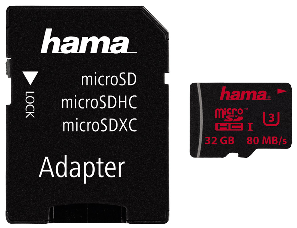 hama Speicherkarte Micro SecureDigital HC, Klasse 3, 64 GB hama Speicherkarte Micro SecureDigital HC, Klasse 3, 64 GB
