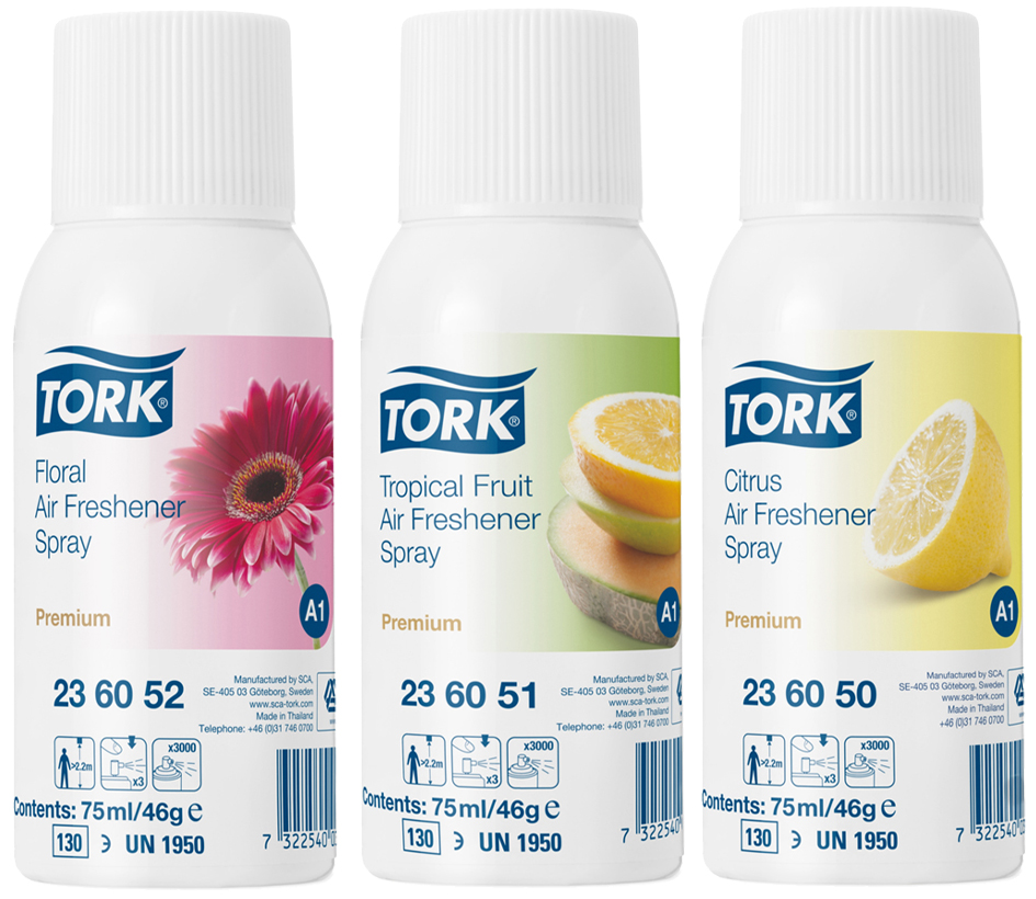 TORK Lufterfrischer-Spray 'Fruchtdruft', 75 ml