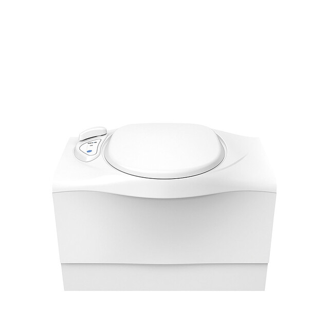 Cassettentoilette Thetford C 403 L links ohne Türe Farbe weiß