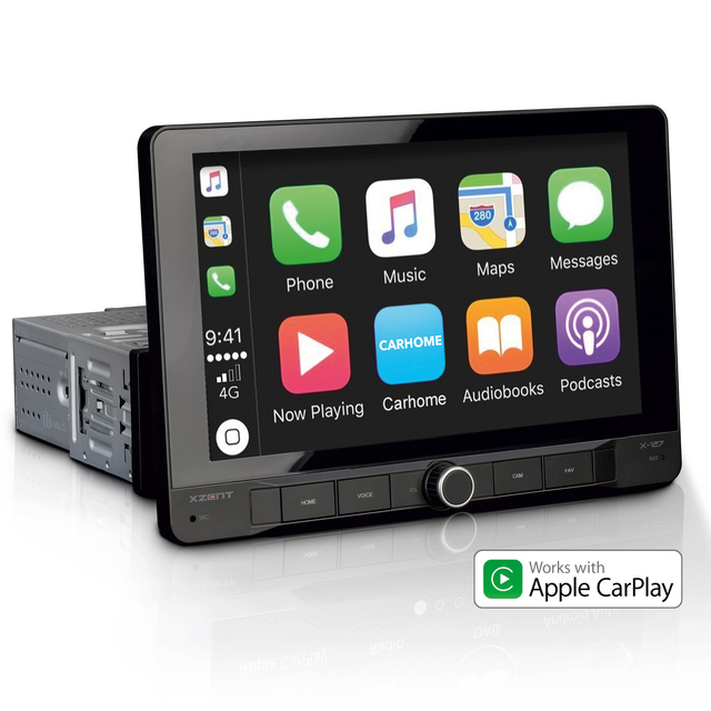Infotainer XZENT X-127, mit CarPlay und Android Auto