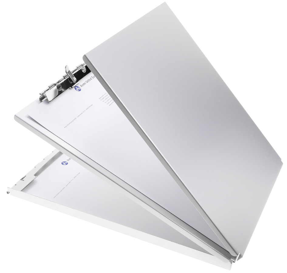 WESTCOTT Formularhalter-Box aus Aluminium, DIN A4 WESTCOTT Formularhalter-Box aus Aluminium, DIN A4