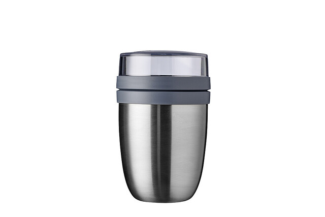Thermo-Lunchpot MEPAL Ellipse 500 / 200 ml, Farbe edelstahl