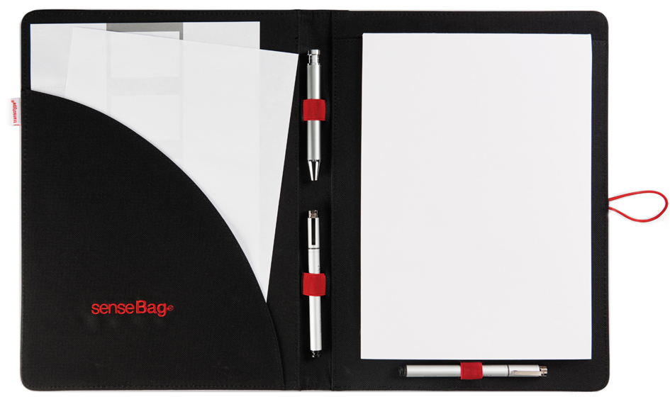 transotype Zeichenblock-Mappe 'senseBag', DIN A4, schwarz transotype Zeichenblock-Mappe 'senseBag', DIN A4, schwarz