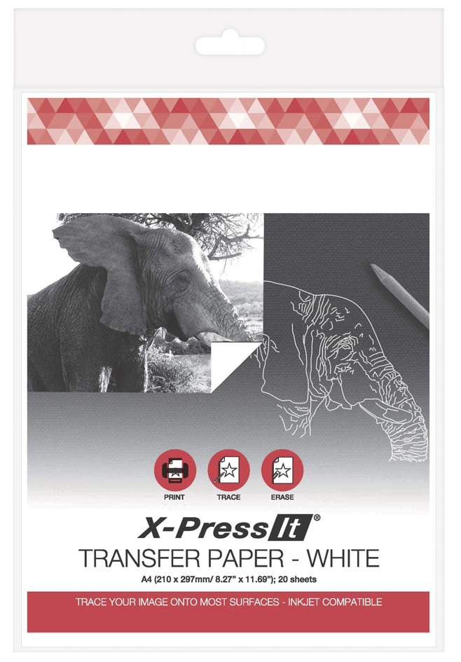 transotype X-Press It Transfer-Papier, weiß, DIN A4 transotype X-Press It Transfer-Papier, weiß, DIN A4