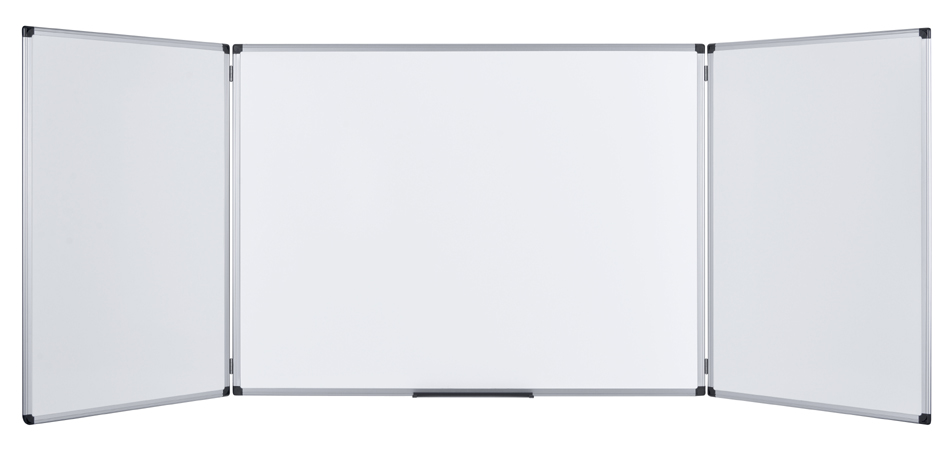 Bi-Office Klapptafel Trio 'Maya', emailliert, 900 x 600 mm