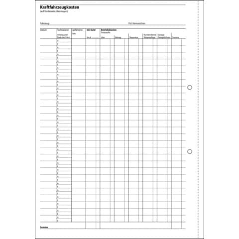 SIGEL-Reisekostenabrechnungen monatlich - A4, SD, MP, 50 Blatt