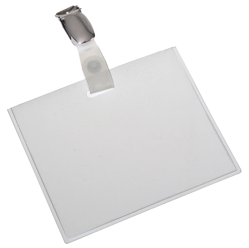 EUROPEL Namensschild, geschlossen, mit Clip, 90 x 60 mm EUROPEL Namensschild, geschlossen, mit Clip, 90 x 60 mm