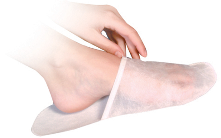 HYGONORM Einweg-Slipper STANDARD, geschlossen, weiß