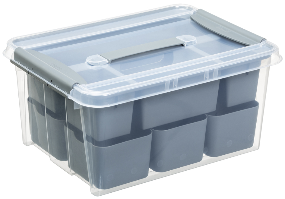 plast team Aufbewahrungsbox PROBOX DIY, 14 Liter