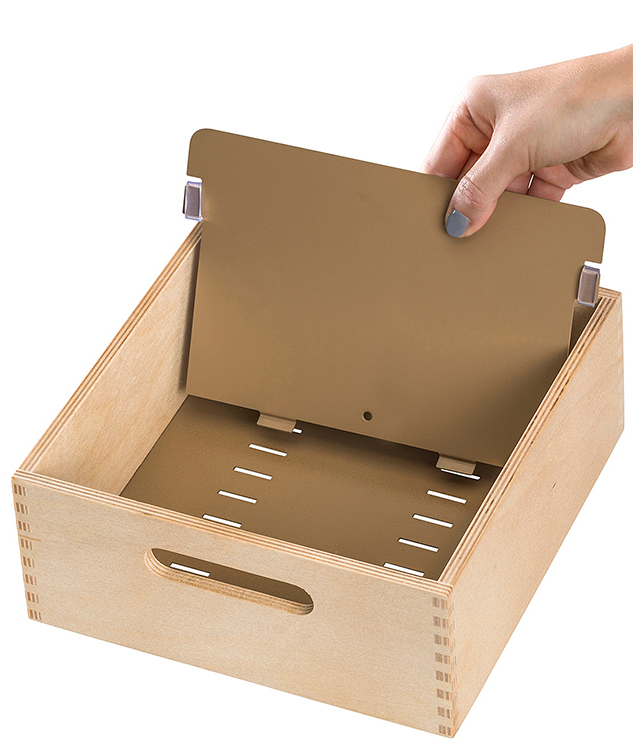 HAN Holz-Karteitrog für 1.500 Karten, A6 quer HAN Holz-Karteitrog für 1.500 Karten, A6 quer